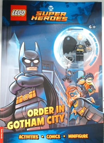 LEGO® Batman™: Order in Gotham City Activity Book (with LEGO® Batman™ minifigure) (LEGO® Minifigure Activity) von Buster Books