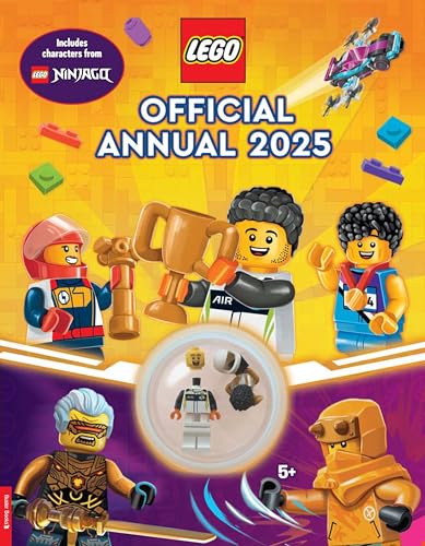 LEGO® Books: Official Annual 2025 (with racing driver minifigure and trophy) (LEGO® Annual) von Buster Books