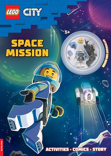 LEGO® City: Space Mission Activity Book (with astronaut LEGO minifigure and rover mini-build) (LEGO® Minifigure Activity) von Buster Books
