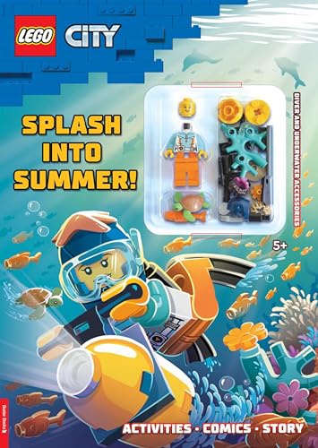 LEGO® City: Splash into Summer (with diver LEGO minifigure and underwater accessories) (LEGO® Minifigure Activity)
