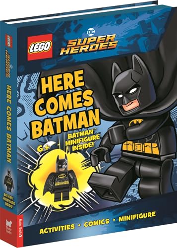 LEGO® DC Super Heroes™: Here Comes Batman (with Batman™ minifigure) (LEGO® Minifigure Activity) von Buster Books