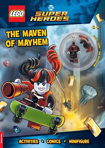 LEGO® DC Super Heroes™: Maven of Mayhem Activity Book (with Harley Quinn™ LEGO minifigure and megaphone) (LEGO® Minifigure Activity) von Buster Books