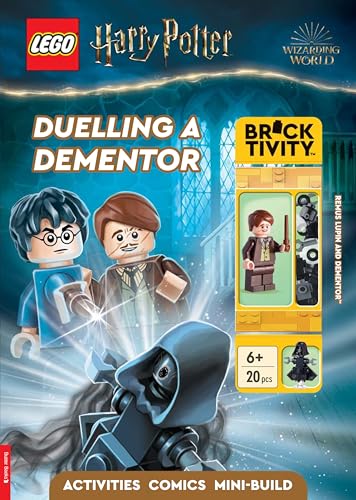 LEGO® Harry Potter™: Duelling a Dementor (with Professor Remus Lupin minifigure and Dementor™ mini-build) (LEGO® Minifigure Activity) von Buster Books