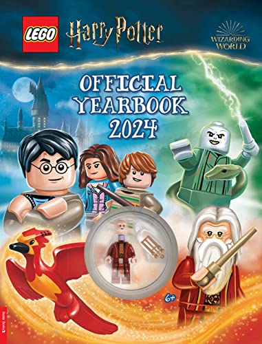 LEGO® Harry Potter(TM): Official Yearbook 2024 (with Albus Dumbledore(TM) minifigure) (LEGO® Minifigure Activity)