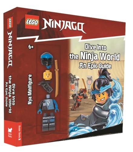 LEGO® NINJAGO®: Dive Into the Ninja World: An Epic Guide (with Nya minifigure) von Buster Books