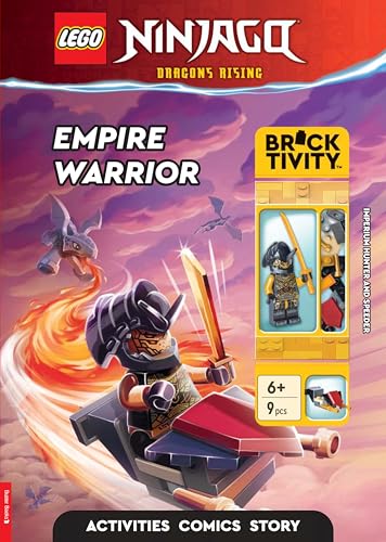LEGO® NINJAGO®: Empire Warrior (with Dragon Hunter minifigure and Speeder mini-build) (LEGO® Minifigure Activity) von Buster Books