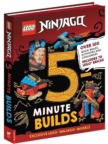 LEGO® NINJAGO®: Five-Minute Builds (with 70 LEGO bricks) (LEGO® 5-Minute Builds Activity Box) von Buster Books