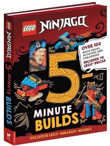 LEGO® NINJAGO®: Five-Minute Builds (with 70 LEGO bricks) (LEGO® 5-Minute Builds Activity Box) von Buster Books