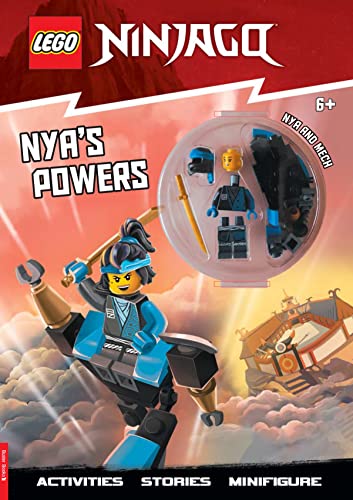 LEGO® NINJAGO®: Nya's Powers Activity Book (with Nya LEGO minifigure and mech) (LEGO® Minifigure Activity) von Buster Books