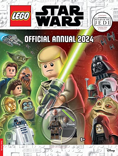 LEGO® Star Wars(TM): Return of the Jedi: Official Annual 2024 (with Luke Skywalker minifigure and lightsaber) (LEGO® Minifigure Activity) von Buster Books
