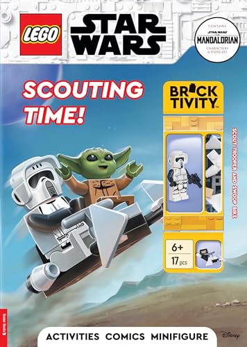 LEGO® Star Wars™: Scouting Time Activity Book (with Scout Trooper minifigure and swoop bike) (LEGO® Minifigure Activity) von Buster Books