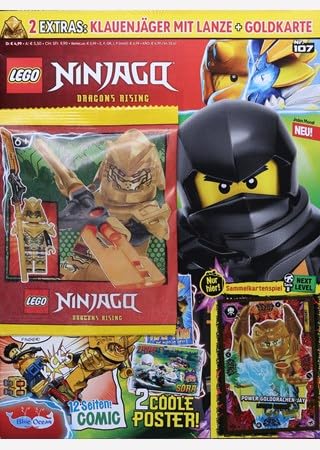 LEGO Ninjago (MoS) 107/2023 "Extra: Klauenjäger mit Lanze"