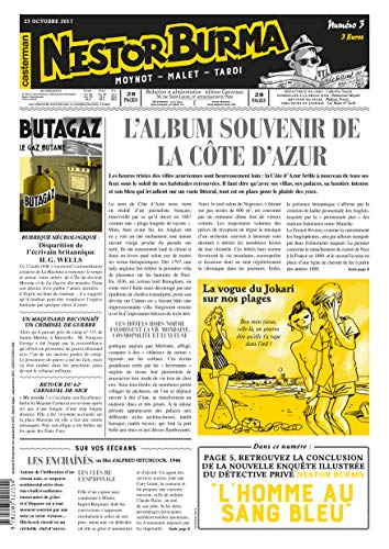 Nestor Burma - L'homme au sang bleu: Journal N°3 - 25 octobre 2017 von CASTERMAN