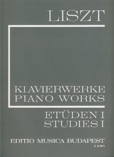 LISZT - Estudios Completos 1º: Transcendentales para Piano (Gardonyi/Szelenyi)