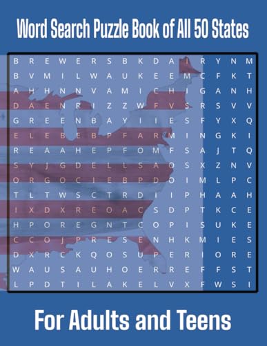Word Search Puzzle Book of All 50 States Word Search Puzzle Book of All 50 States von Primedia eLaunch LLC