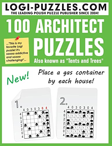 100 Architect Puzzles: Tents and Trees von Createspace Independent Publishing Platform
