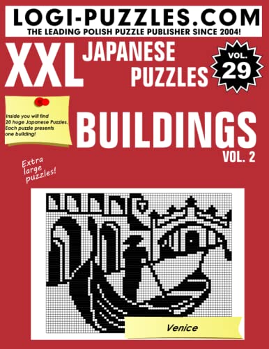 XXL Japanese Puzzles: Buildings Vol. 2 von Independently published