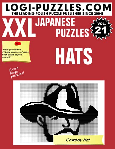 XXL Japanese Puzzles: Hats