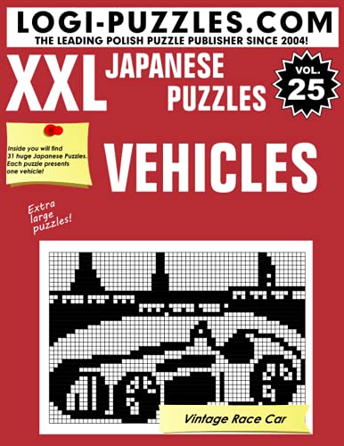 XXL Japanese Puzzles: Vehicles