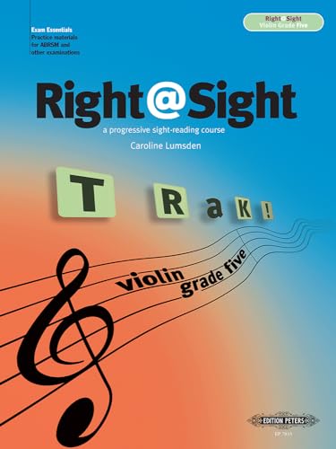 RIGHTSIGHT FOR VIOLIN GRADE 5: A progressive sight-reading course (Edition Peters) von EDITION PETERS