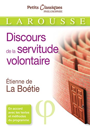 Discours de la servitude volontaire von Larousse