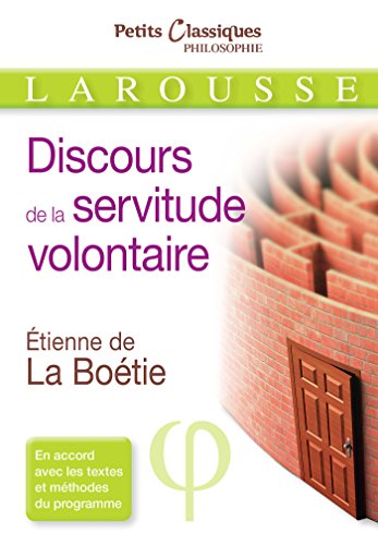 Discours de la servitude volontaire von Larousse