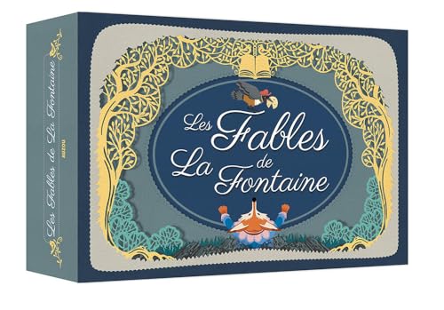 LES FABLES DE LA FONTAINE - EDITION LIMITÉE (COLL. PAPIERS DÉCOUPÉS): Coffret en 2 volumes von PHILIPPE AUZOU