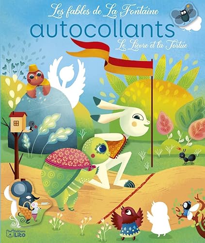 Le Lièvre et la Tortue (Mes fables préférées en autocollants) von LITO