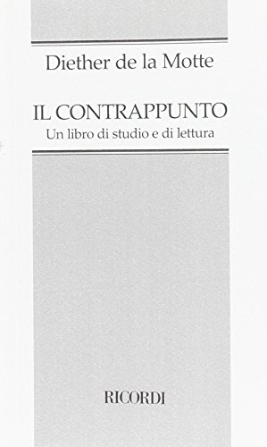 Il Contrappunto: Ed. it. L. Azzaroni (Analisi musicale)