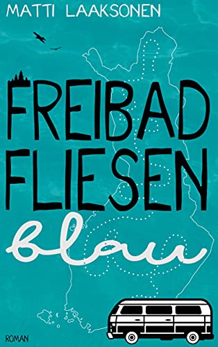 Freibadfliesenblau