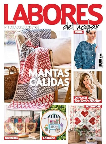Revista Labores #782 | Mantas cálidas: Neceseres, disfraces de punto y crochet von RBA Libros