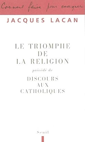 Le Triomphe de la religion: Précédé de Discours aux catholiques Le Triomphe de la religion: Précédé de Discours aux catholiques