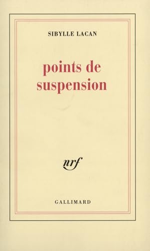 points de suspension von GALLIMARD