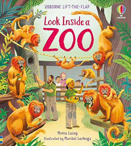 Look Inside a Zoo von Usborne