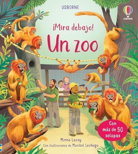 Un zoo (¡Mira debajo!) von Ediciones Usborne