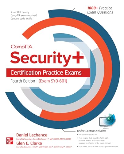Comptia Security+ Certification Practice Exams: Exam Sy0-601