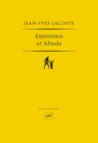 Expérience et absolu: Questions disputées sur l'humanité de l'homme von TASCHEN