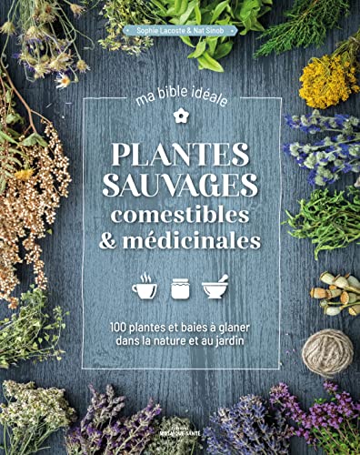 Plantes sauvages comestibles & médicinales, ma bible idéale: 100 plantes et baies à glaner dans la nature et au jardin Plantes sauvages comestibles & médicinales, ma bible idéale: 100 plantes et baies à glaner dans la nature et au jardin
