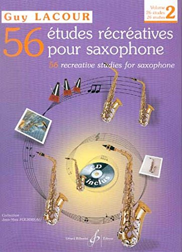 56 ETUDES RECREATIVES CAHIER 2 - 26 ETUDES