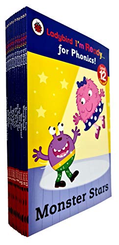 Ladybird I'm Ready for Phonics Level 1-12 Books Collection Set Ladybird I'm Ready for Phonics Level 1-12 Books Collection Set