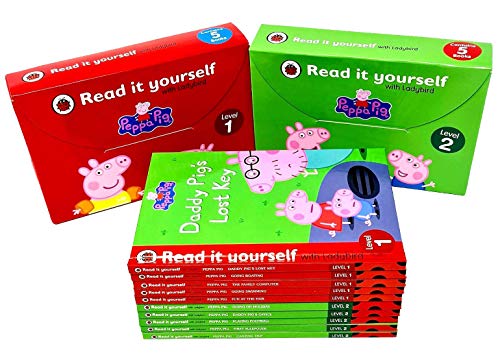 Peppa Pig Read It Yourself With Ladybird Level 1-2: 10 Books Collection Set Peppa Pig Read It Yourself With Ladybird Level 1-2: 10 Books Collection Set
