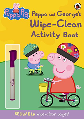 Peppa Pig: Peppa and George's Wipe-Clean Activity Book: Reusable wipe-clean pages!