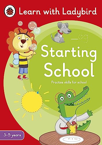 Starting School: A Learn with Ladybird Activity Book (3-5 years): Ideal for home learning (EYFS) von Ladybird