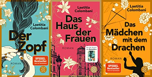 Der Zopf + Das Haus der Frauen + Das Mädchen mit dem Drachen im Set + 1 exklusives Postkartenset