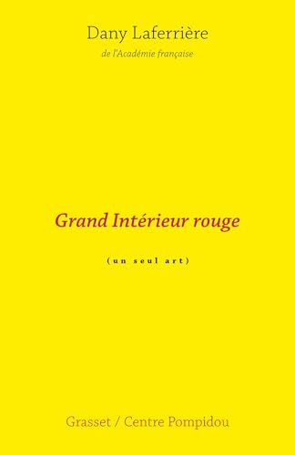 Grand intérieur rouge: Collection Un seul art von GRASSET