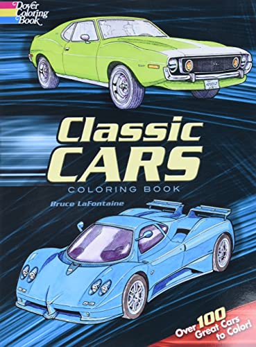 Classic Cars Coloring Book (Dover Coloring Books)