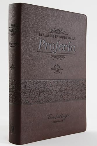 RVR 1960 Biblia de estudio de la profecía color marrón con índice / Prophecy Stu dy Bible Brown Imitation Leather with Index: Biblia De Estudio De La ... the Prophecy Study Bible Burgundy