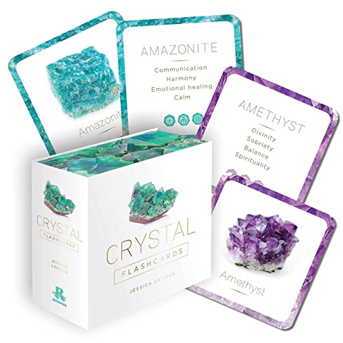 Crystal Flashcards: Full-color Cards With Metal Ring-hold von Rockpool Publishing