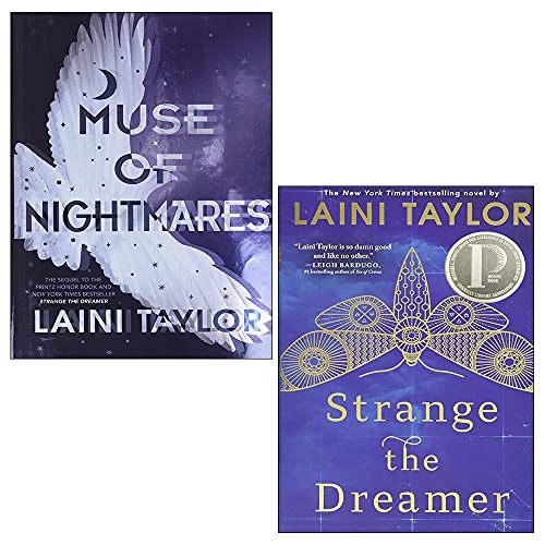 Laini Taylor Collection 2 Books Set (Strange The Dreamer, Muse of Nightmares [Hardcover])