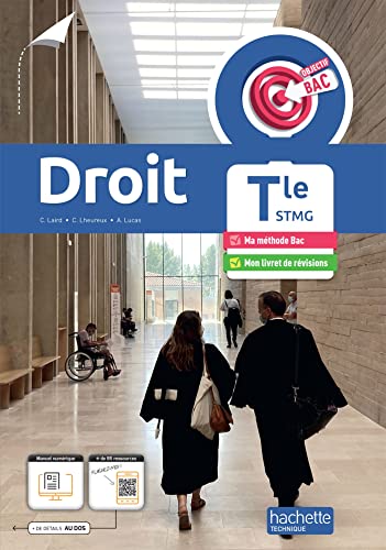 Objectif Bac Droit Term STMG (détachable) - Ed. 2023: Avec un livret de révisions détachable von HACHETTE EDUC